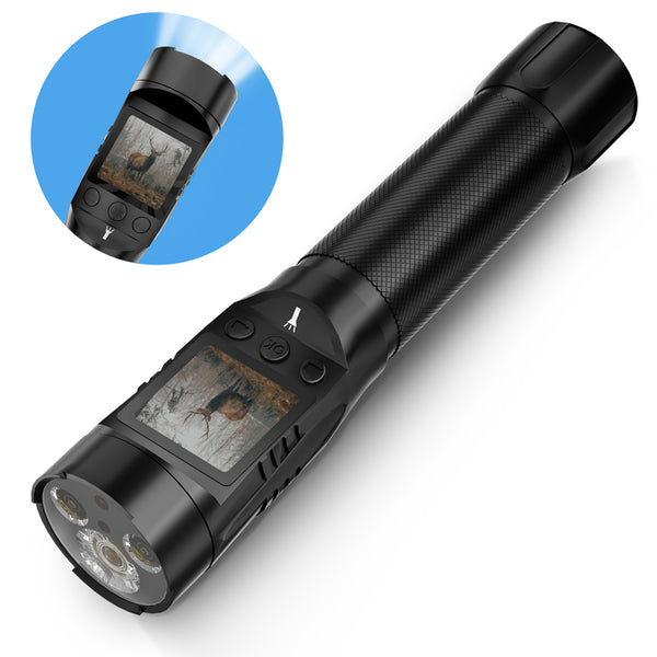 Nachtsicht HD LED Patrouillen-Taschenlampe mit Aufzeichnungsfunktion