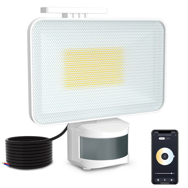 50W LED Strahler Außen, 5000LM Superhell Fluter, 6000K Kaltweiß LED Scheinwerfer Flutlicht