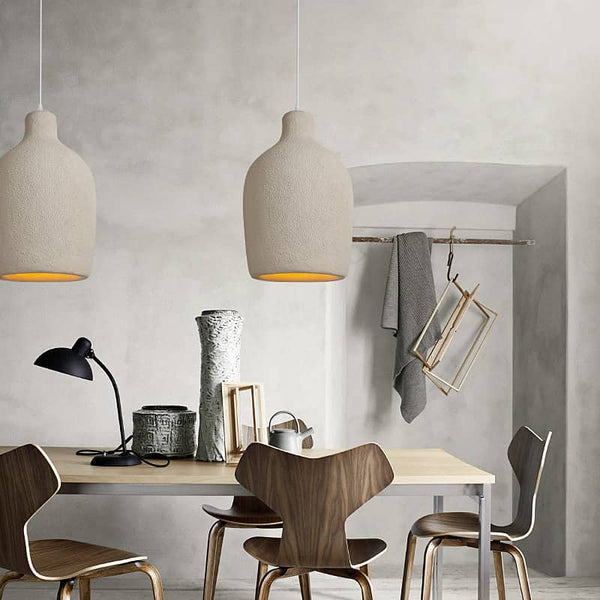 Moderne minimalistische Wabi-Sabi-Schlafzimmer-Nachttisch-Hängeleuchte