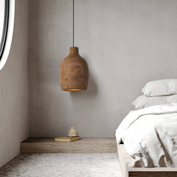 Künstlerische Designer-Pendelleuchte Wabi-Sabi für Wohnzimmer, Schlafzimmer